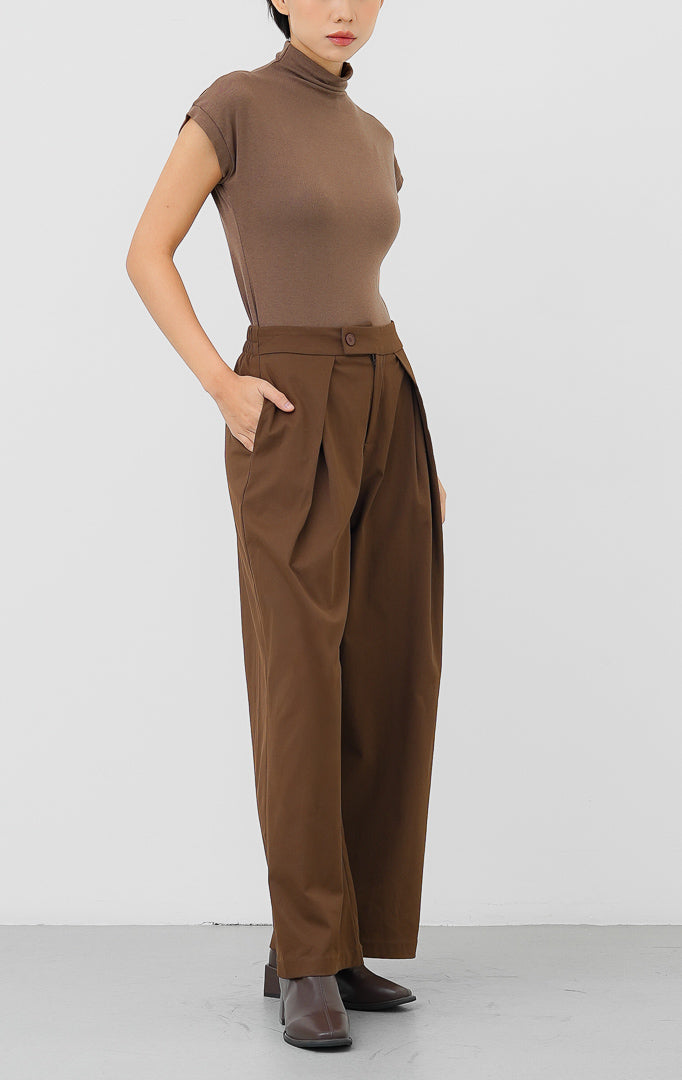 Jelson Pants Dark Brown