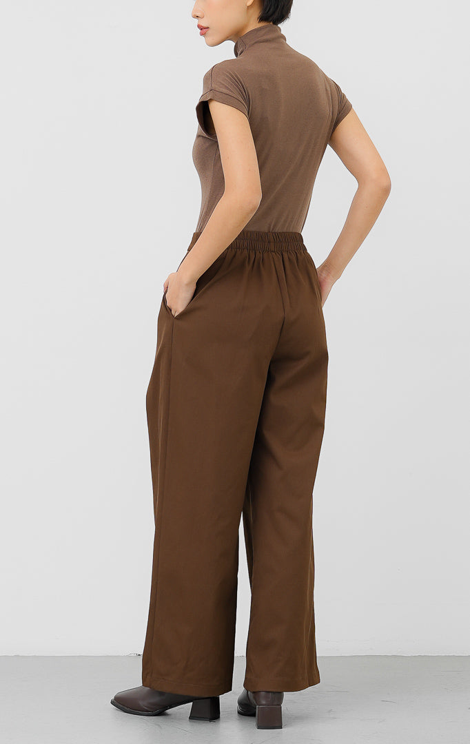 Jelson Pants Dark Brown