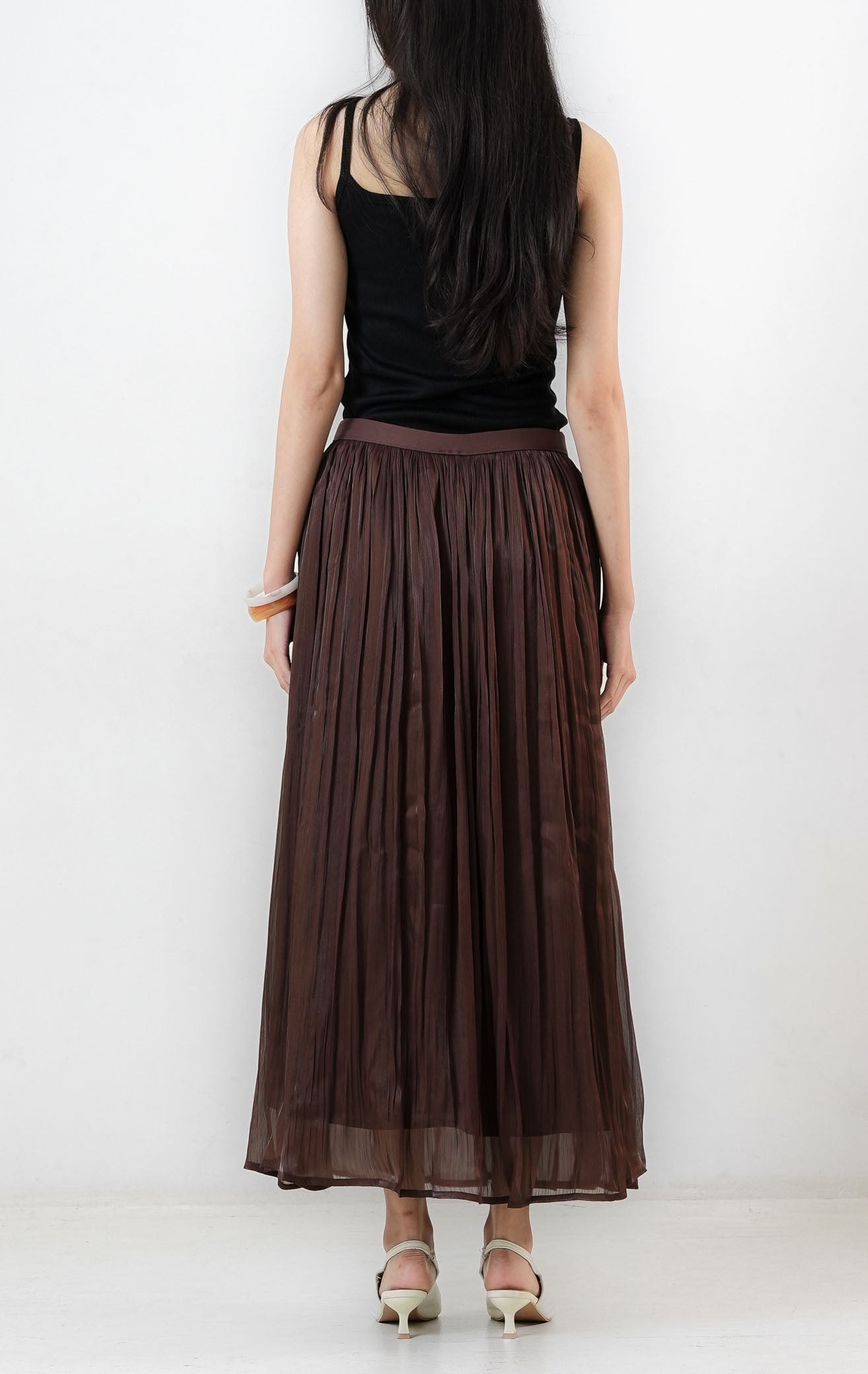 Sinclair Skirt Dark Brown