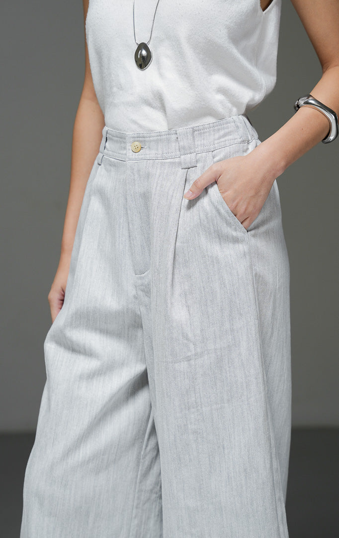 Paulina Pants Light Grey