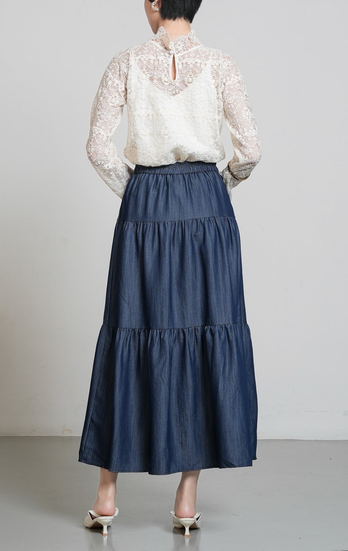 Morita Skirt Dark Denim