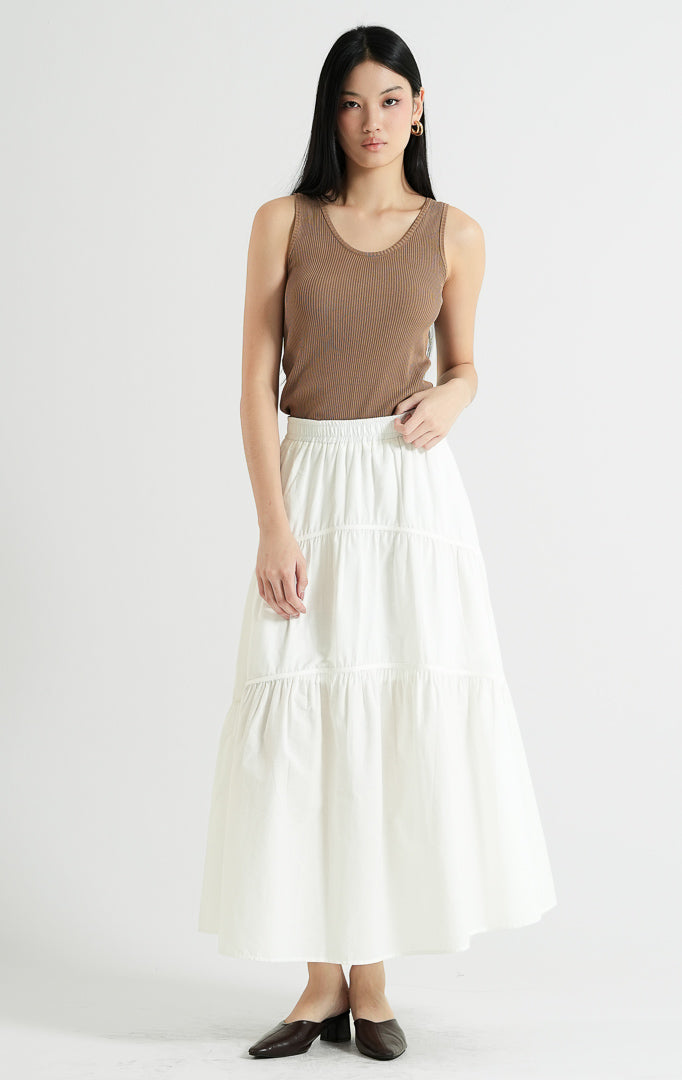 Okeanos Skirt White