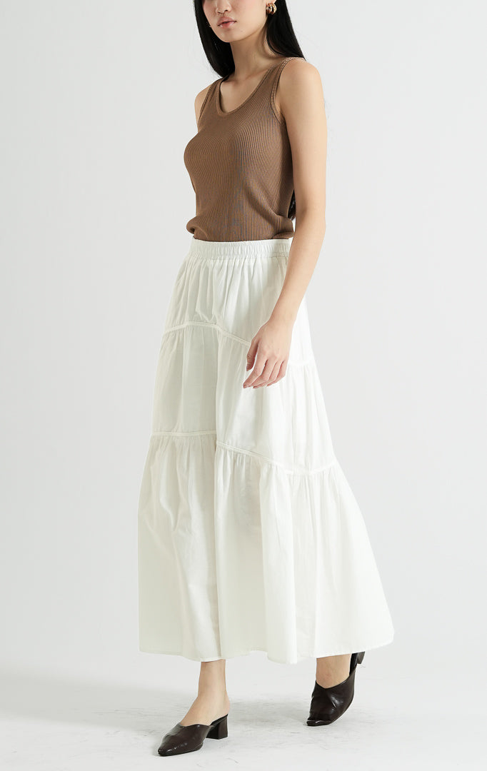 Okeanos Skirt White