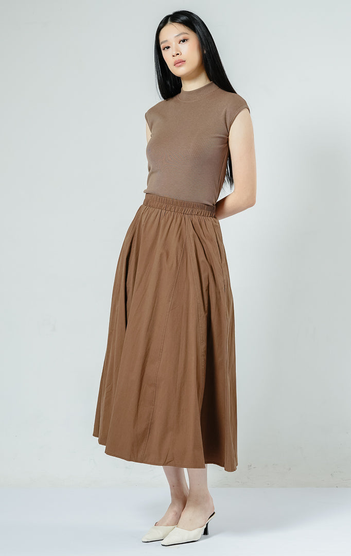 Ophelia Skirt Dark Brown