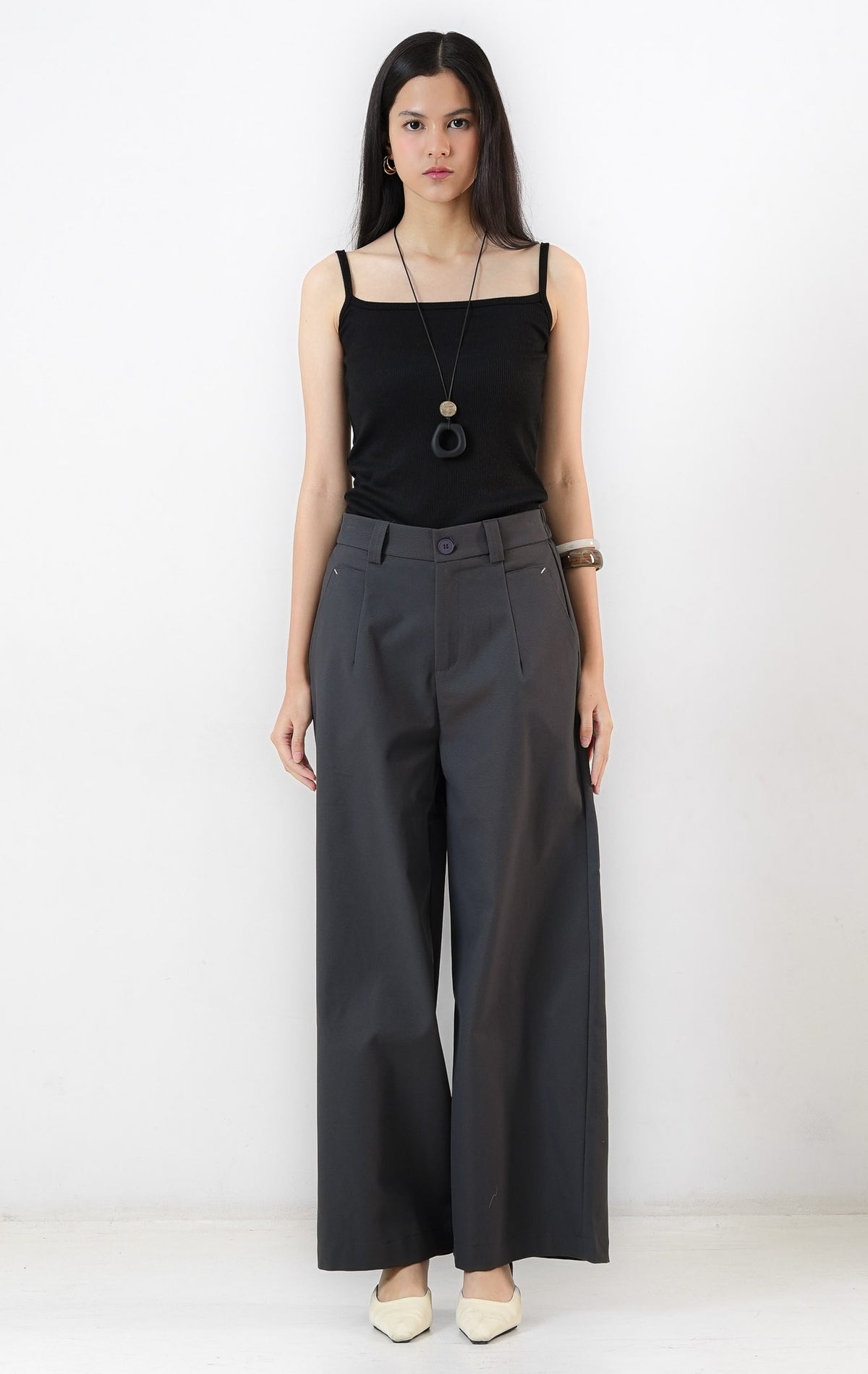 Sylvie Pants  Dark Grey