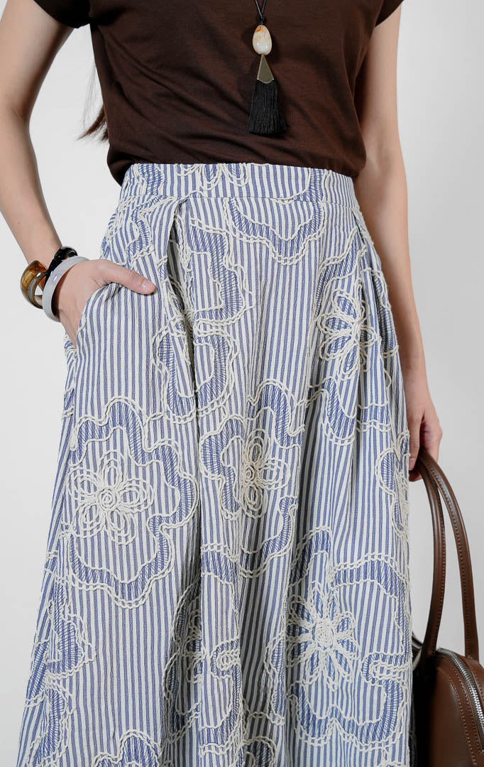 Dorothea Skirt Blue