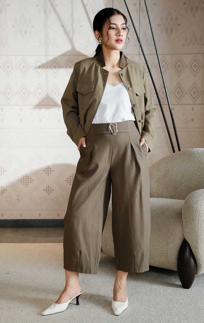 SF Cordelia Pants Dark Brown