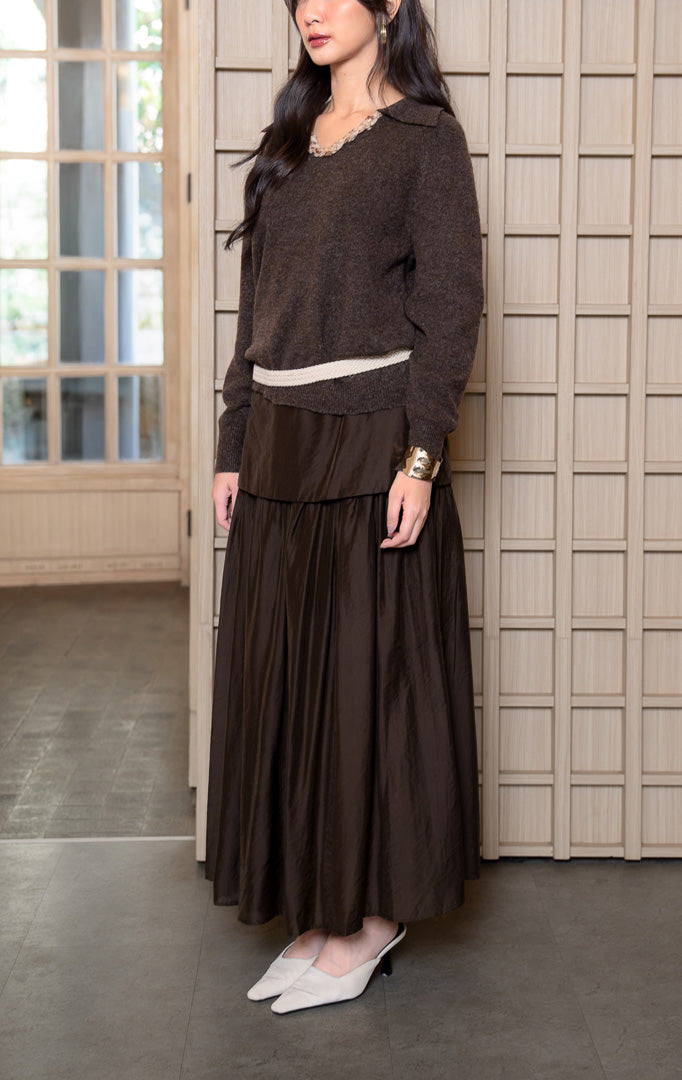 SF Elfie Skirt Dark Brown