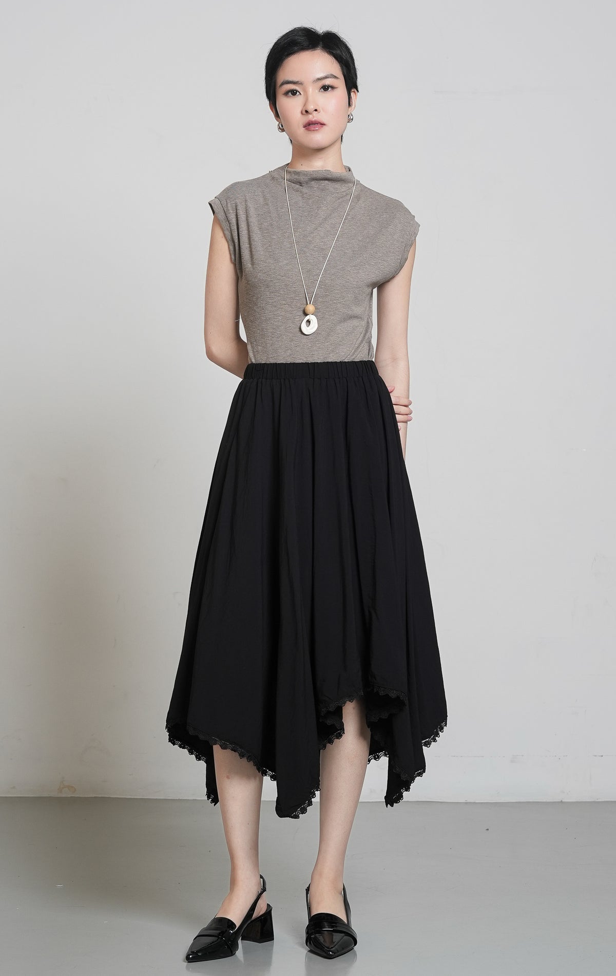 Villera Skirt Black