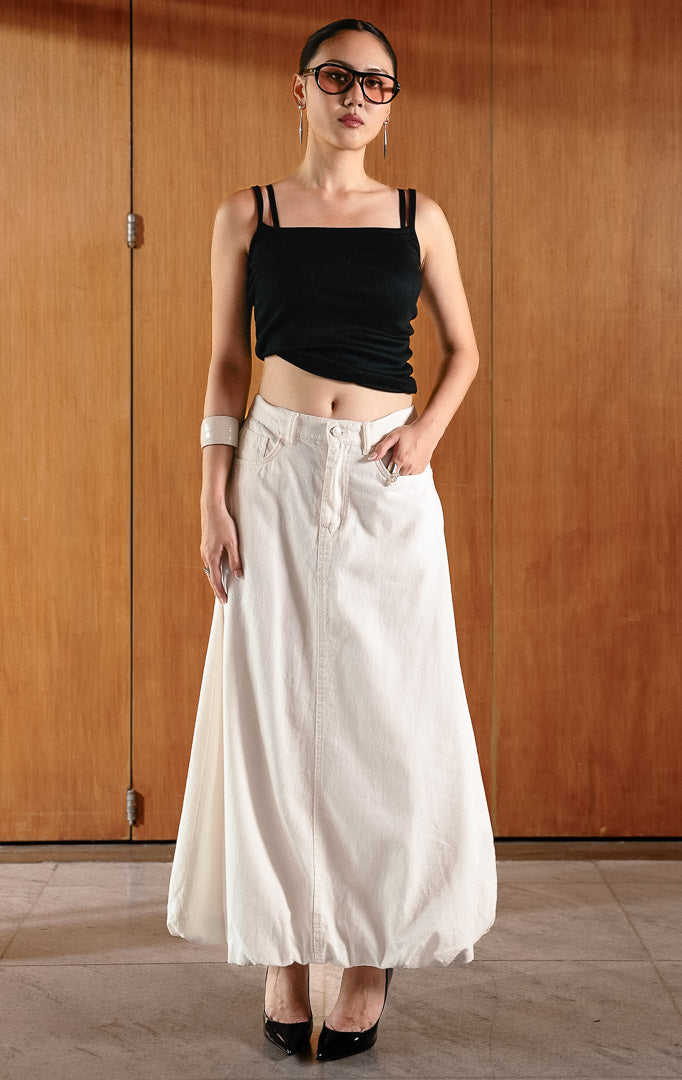 BL Rouje Skirt White