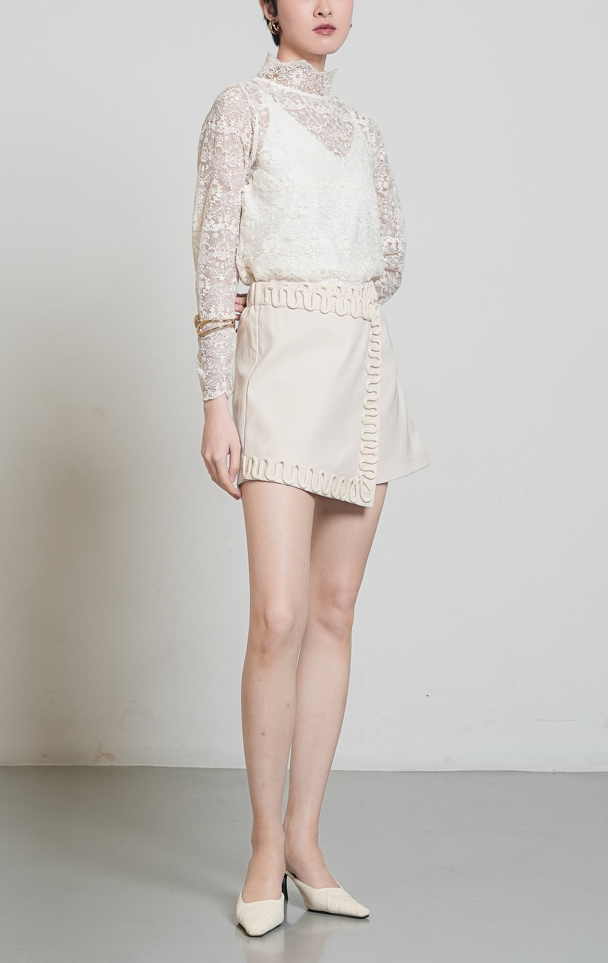 Elvio Skort Ivory