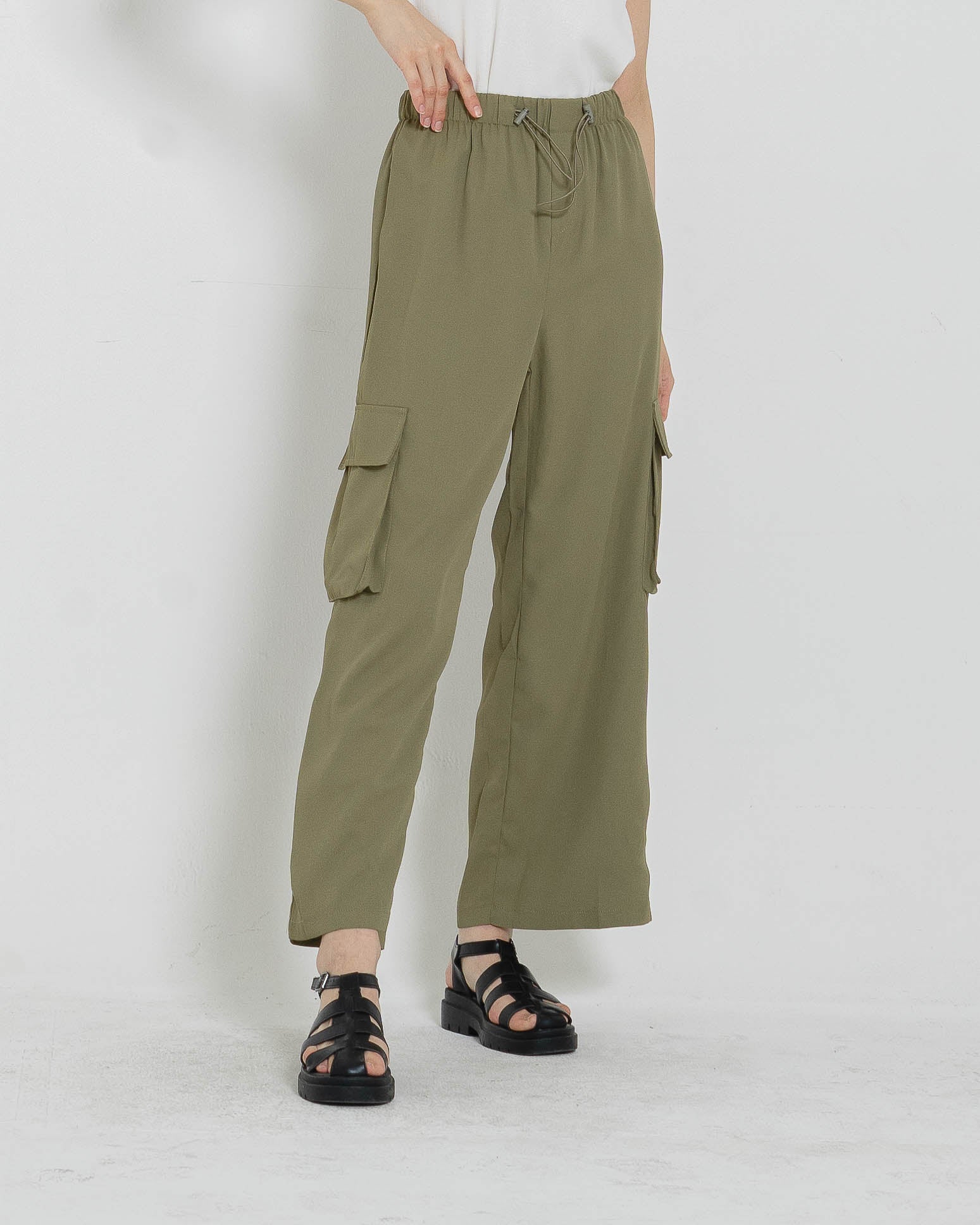 Marco Cargo Army Pants – Celana Panjang Wanita - 288995