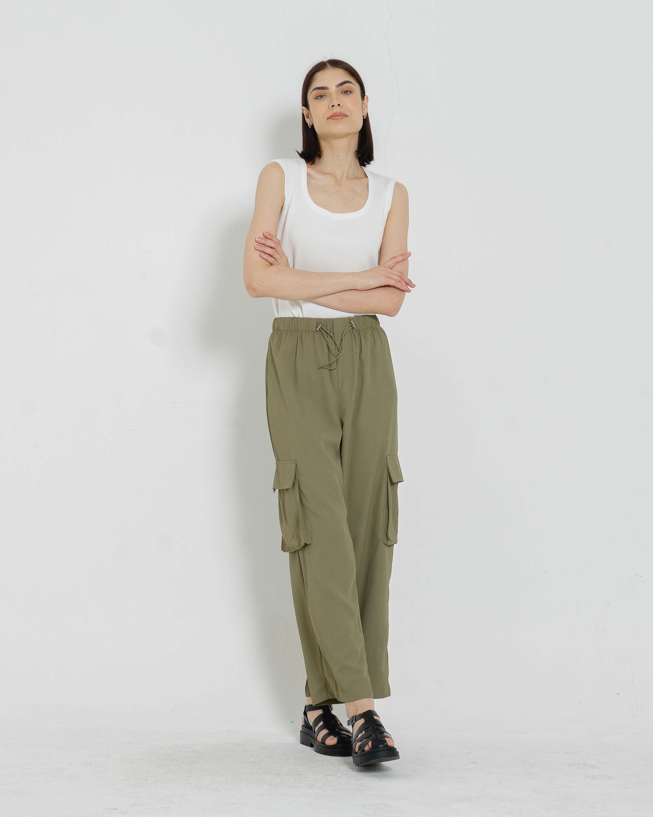 Marco Cargo Army Pants – Celana Panjang Wanita - 288995