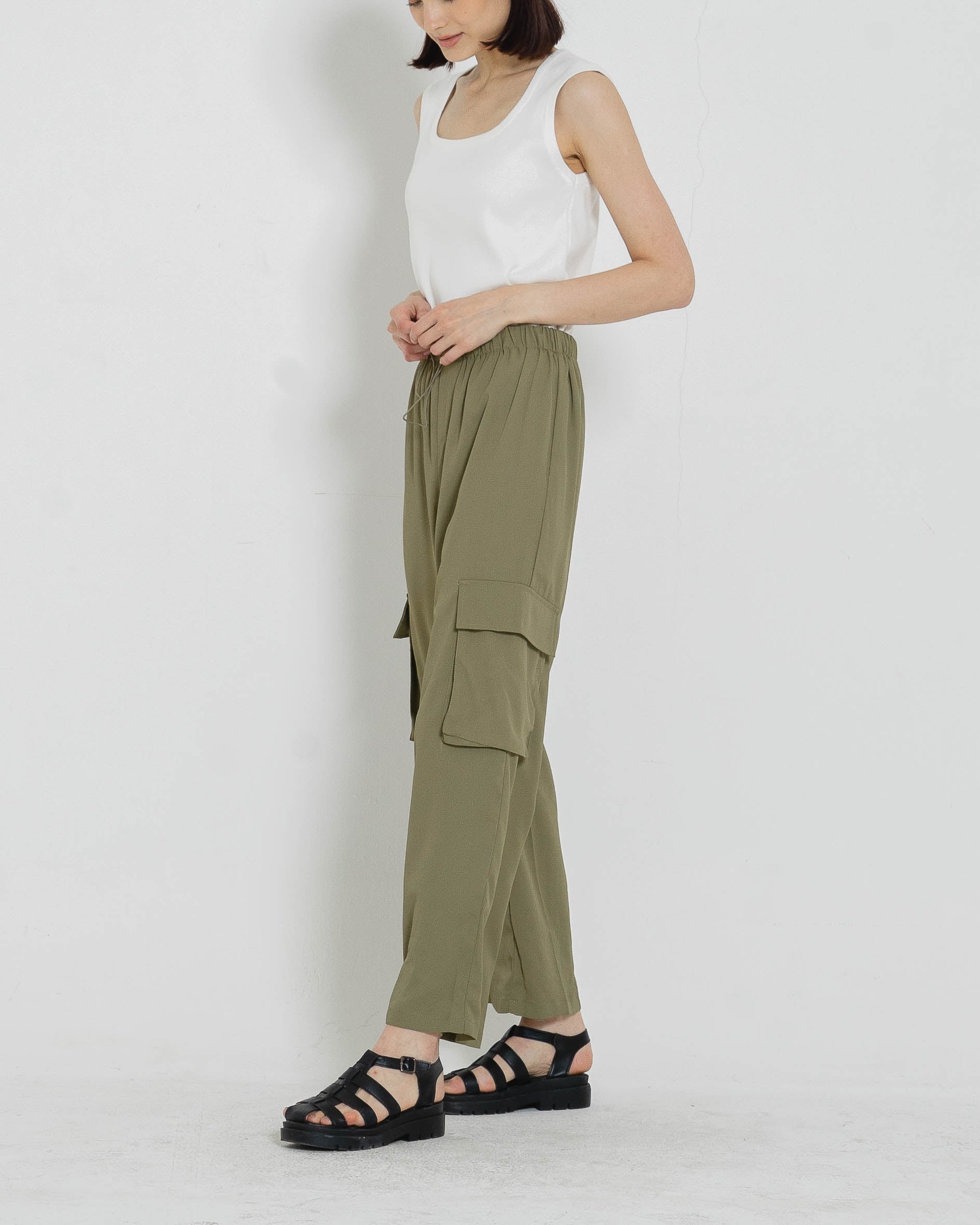 Marco Cargo Army Pants – Celana Panjang Wanita - 288995