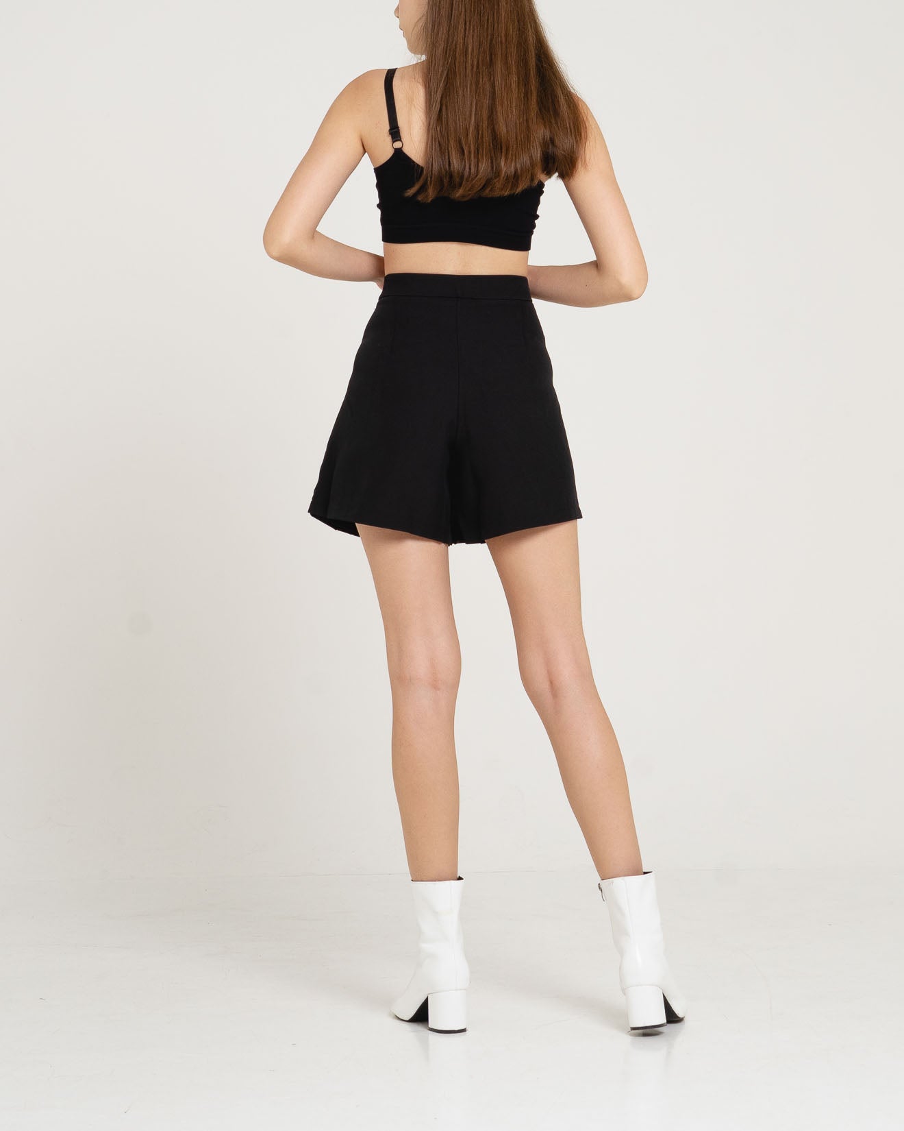 Kinan Mini Pleats Black Skort – 286913