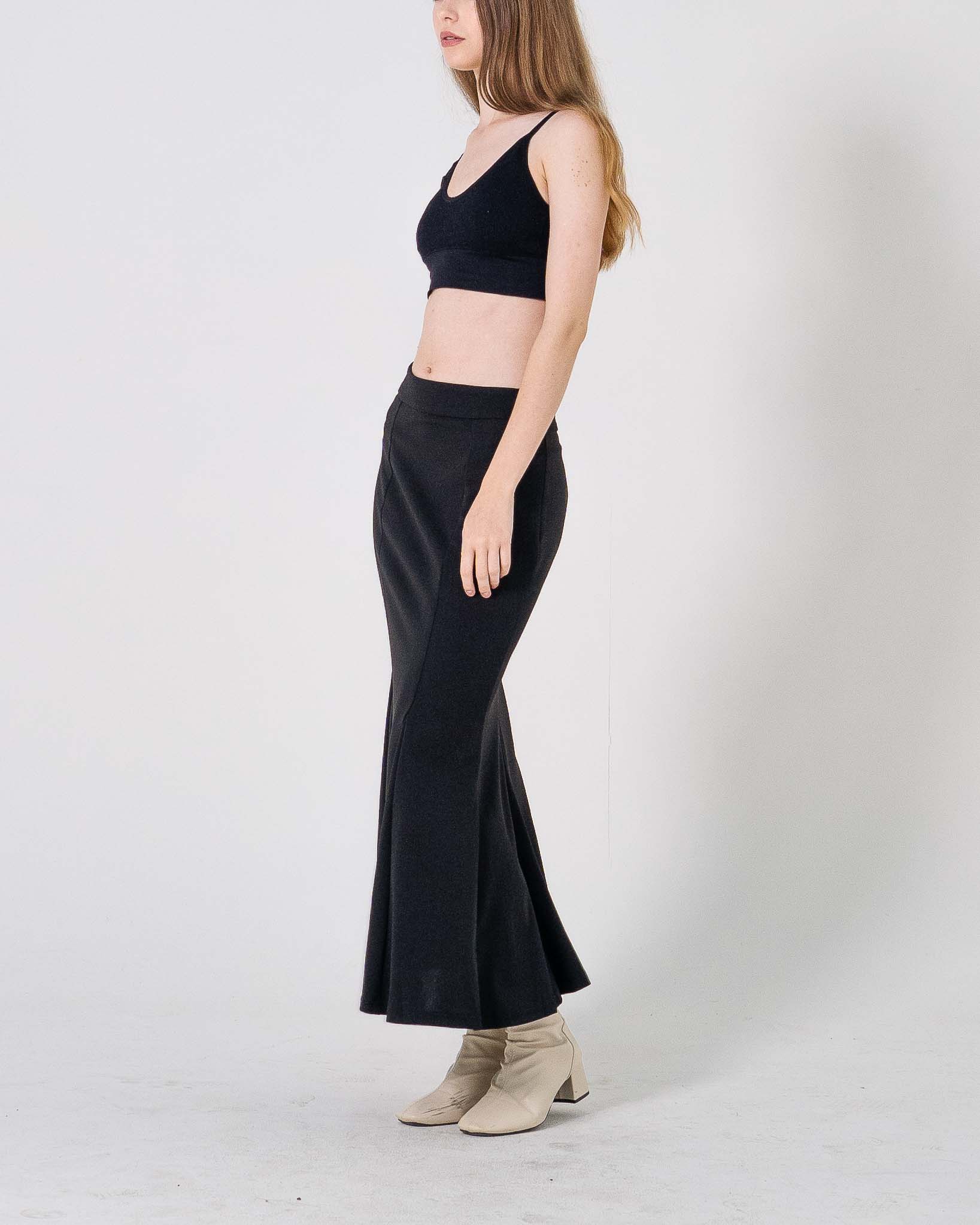 MT jingle Mermaid Midi Black Skirt - 286940