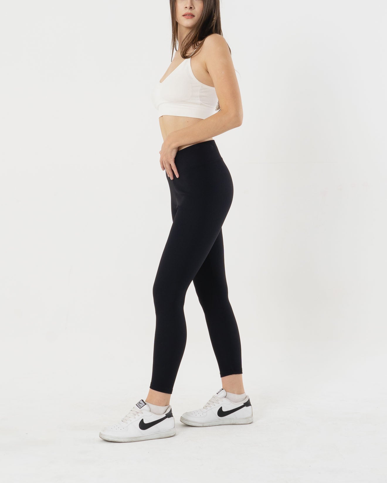 Elaine Stretch Black Legging - 287201