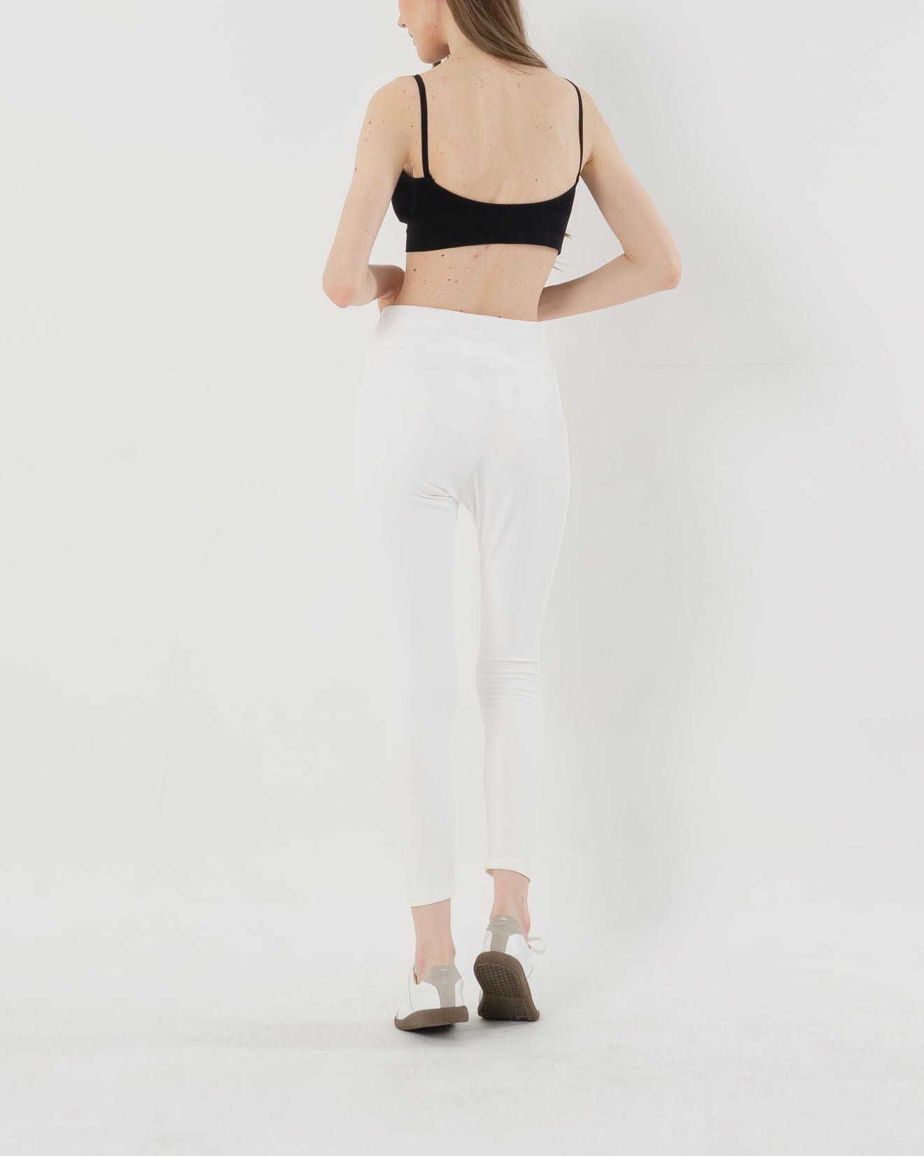 Elaine Stretch White Legging - 287202