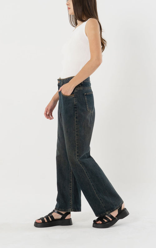 Bruno Straight Leg Denim Pants - 287801