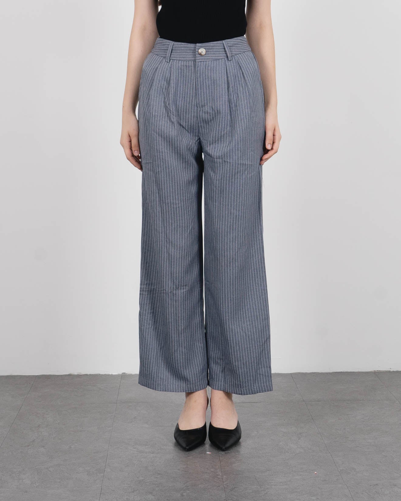 Carra Pants Grey - Celana Panjang Wanita - 287930