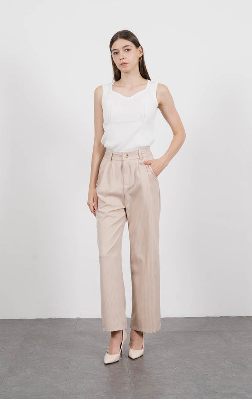Carra Pants Brown - Celana Panjang Wanita - 287931