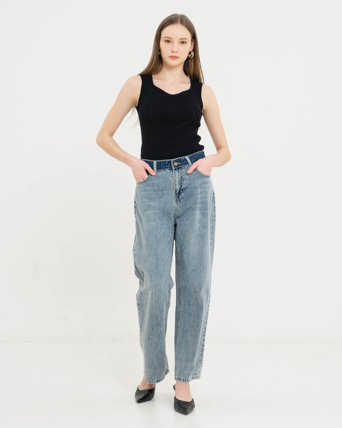 Aston Pants Light Denim