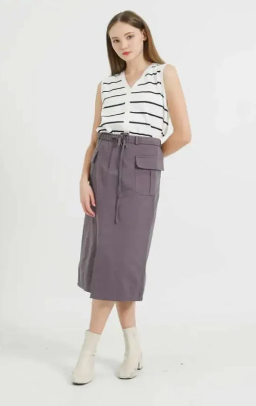 Lowi Cargo Skirt Grey
