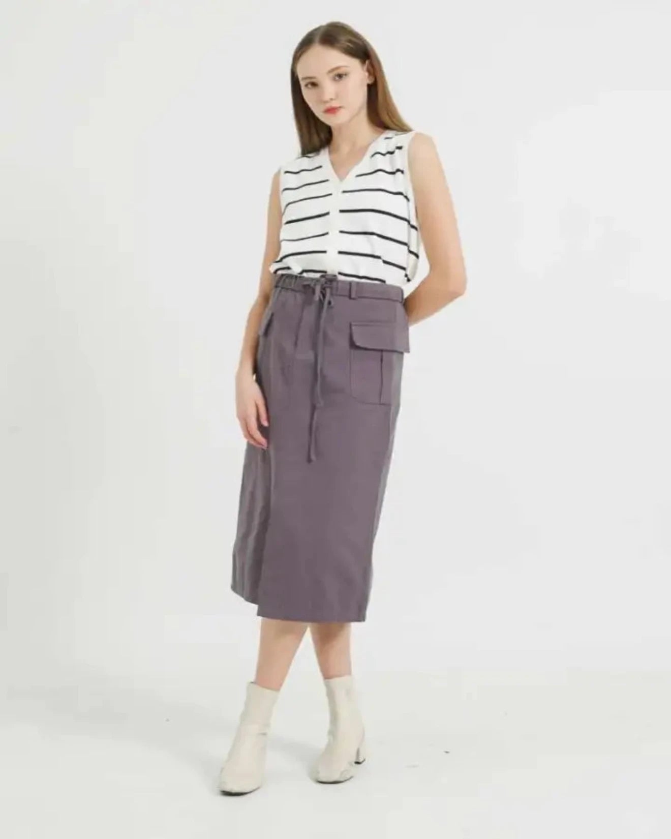 Lowi Cargo Skirt Grey