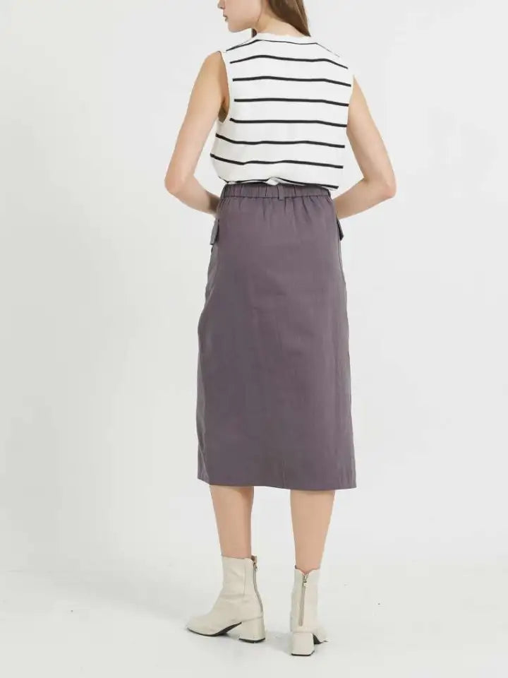 Lowi Cargo Skirt Grey