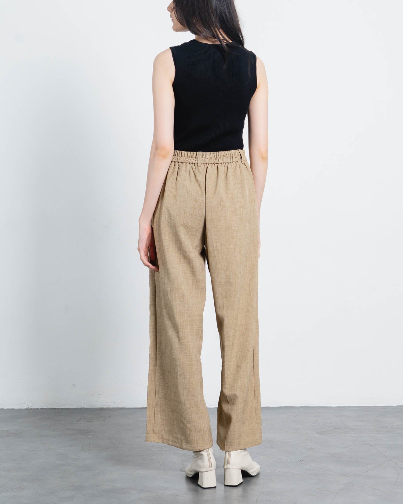 Acha Sinaga – Delano Wide Leg Brown Pants – 288961