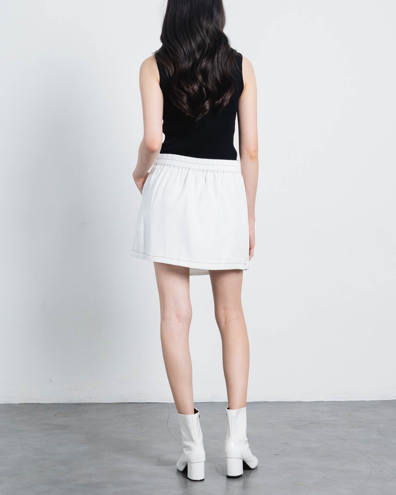 Acha Sinaga – Ara Wrap White Skort – 288977