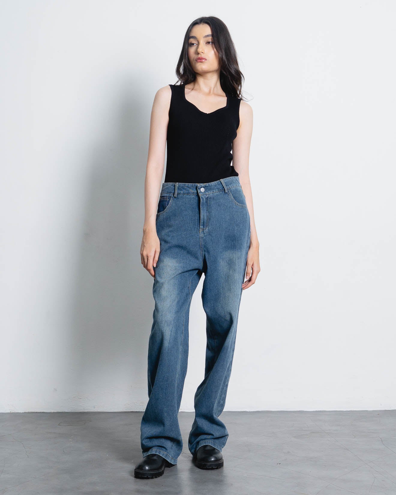 Acha Sinaga – Sydney Pants - Denim – 288988