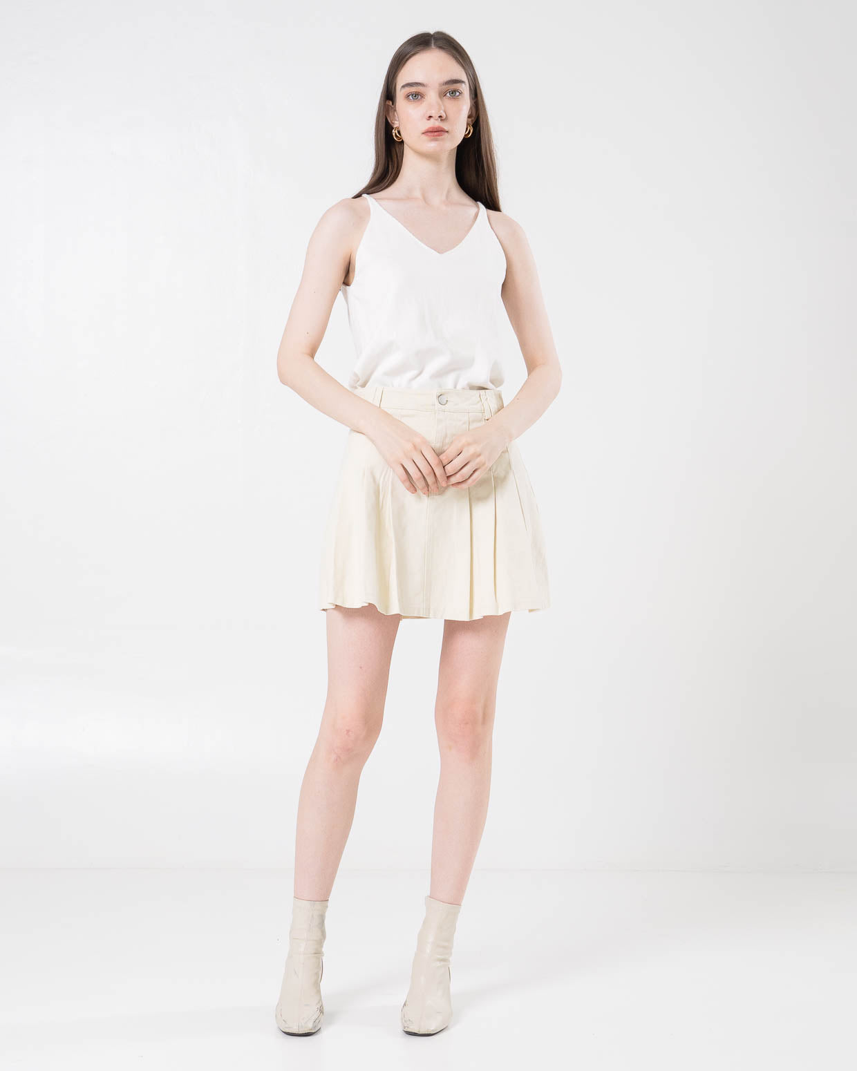 Lana Skort Ivory Skort