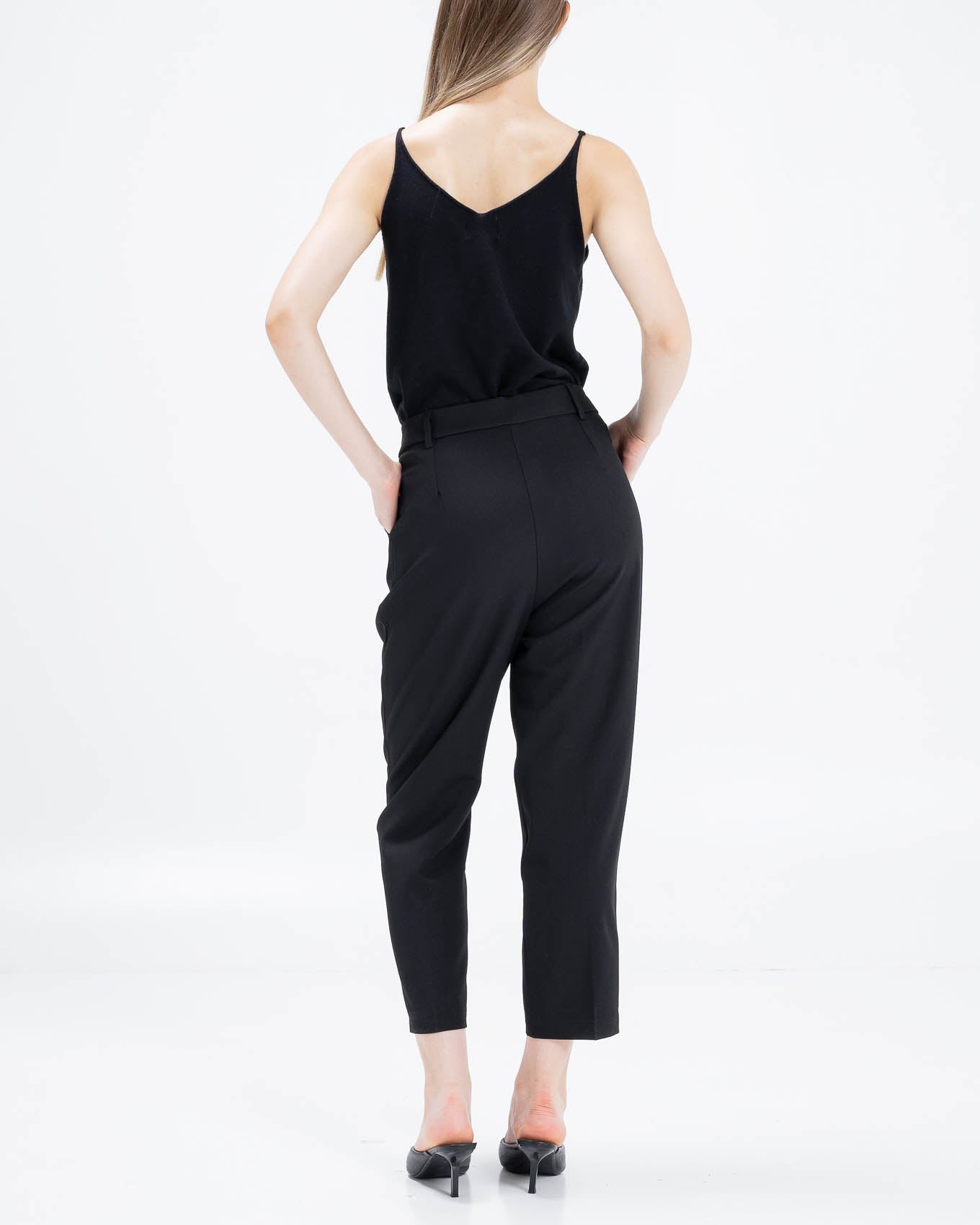 Maddie Pencil Black Pants - Celana Panjang Formal Wanita - 289528