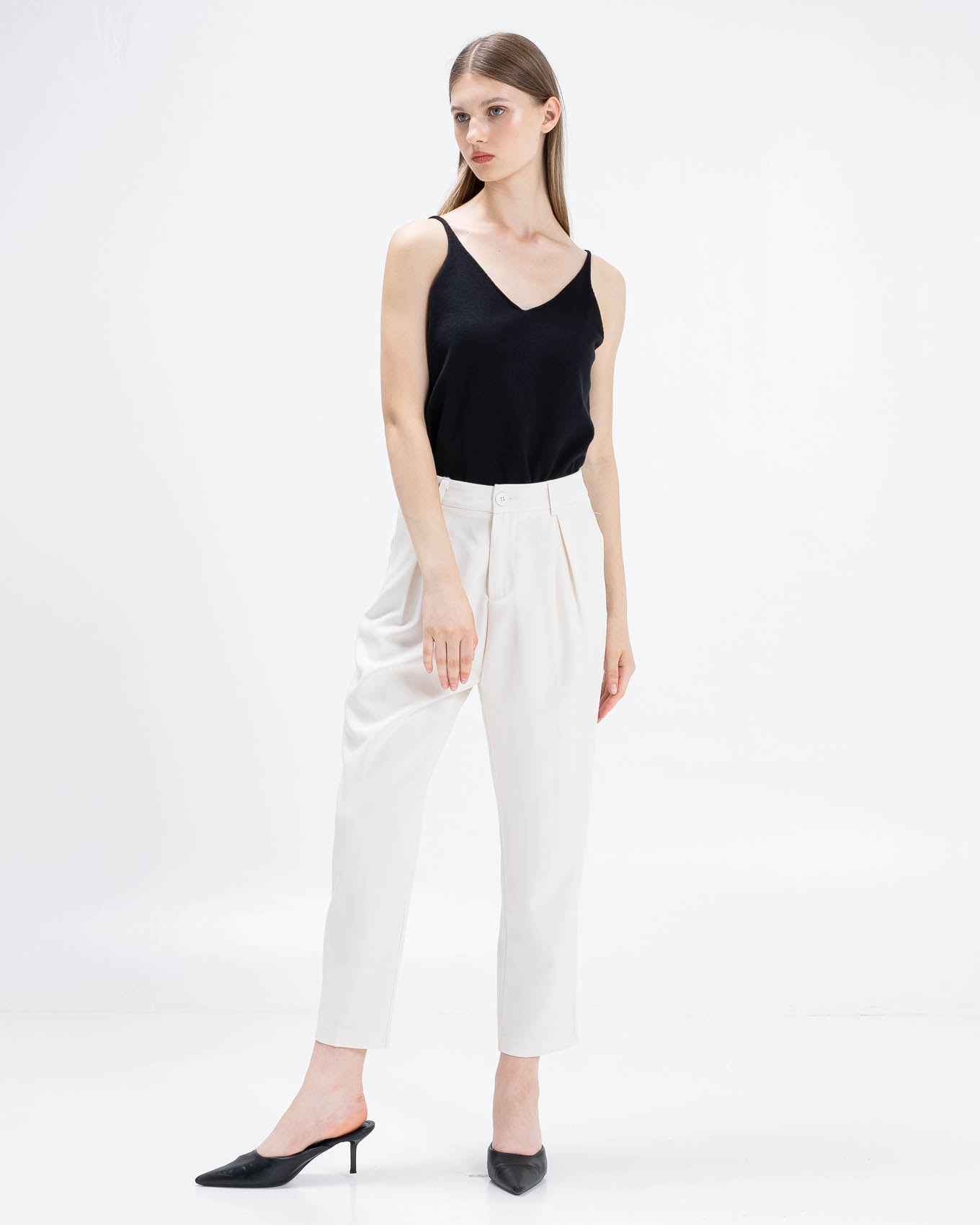 Maddie Pencil Pants Ivory