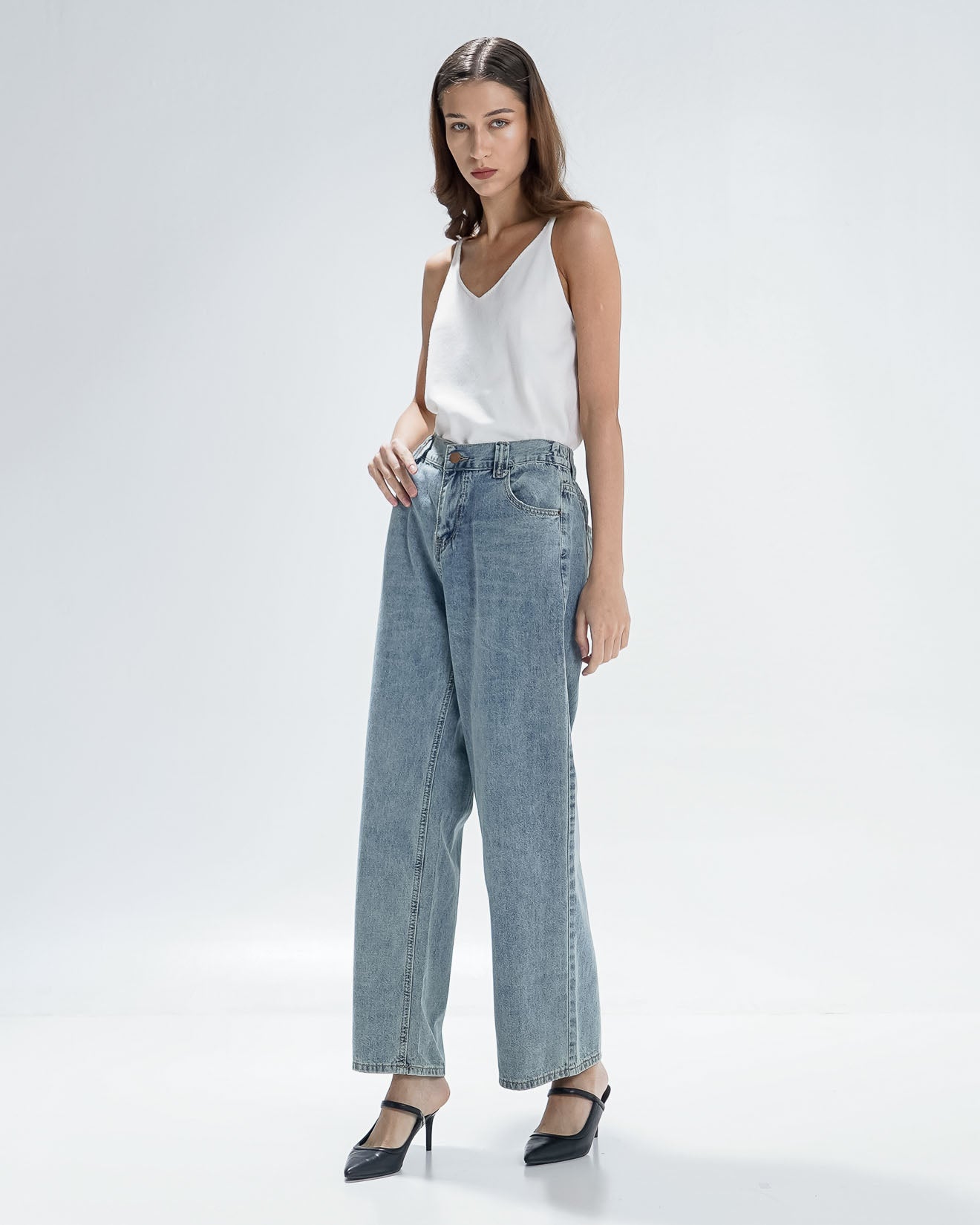 Louis Pants Light Denim