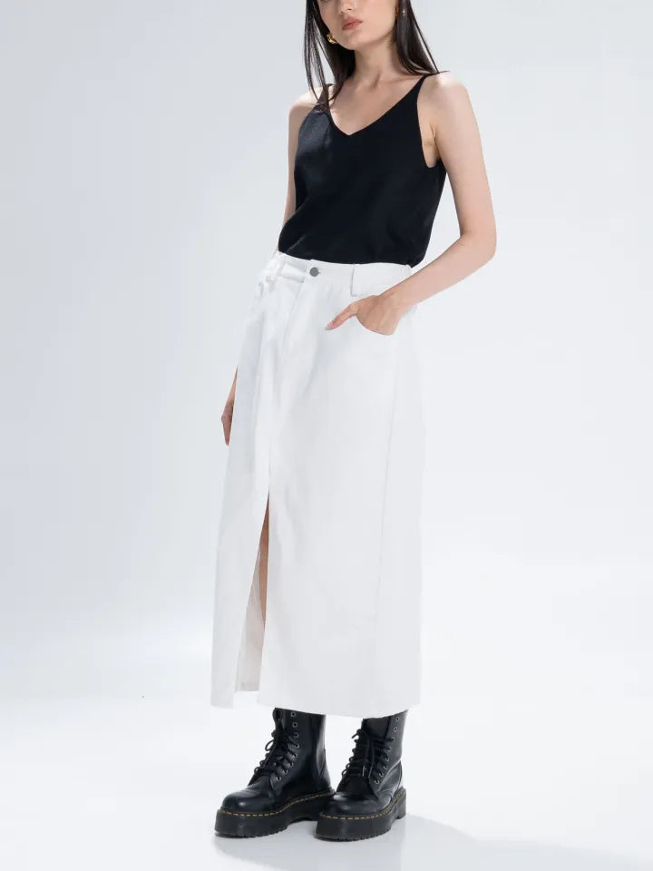 The Stage 28 Skirt White