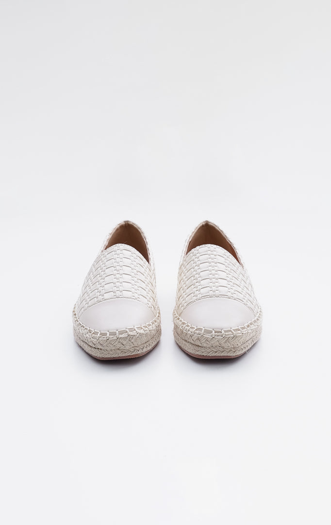 Blanc Espadrilles Ivory