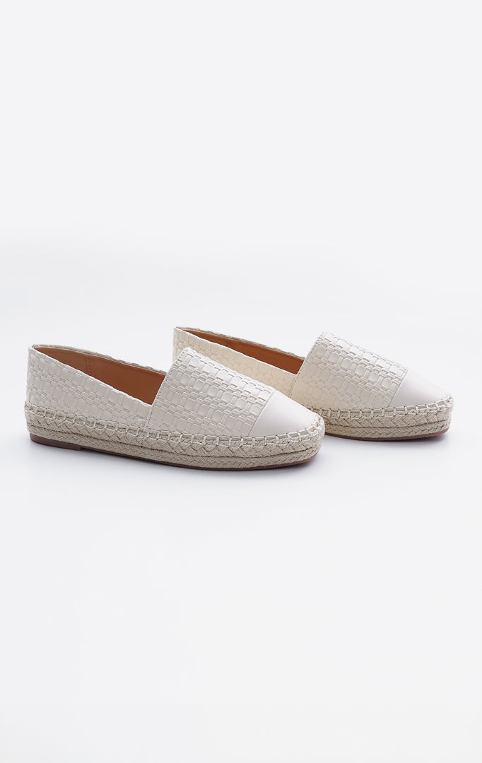 Blanc Espadrilles Ivory
