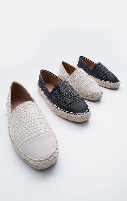 Blanc Espadrilles Ivory
