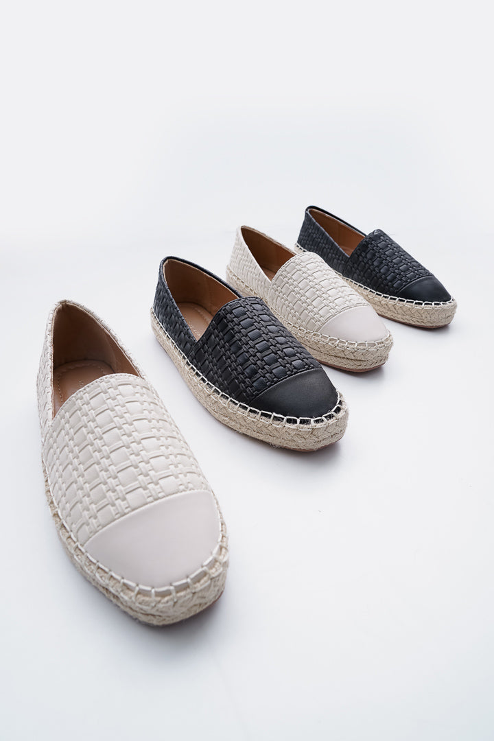 Blanc Espadrilles Ivory