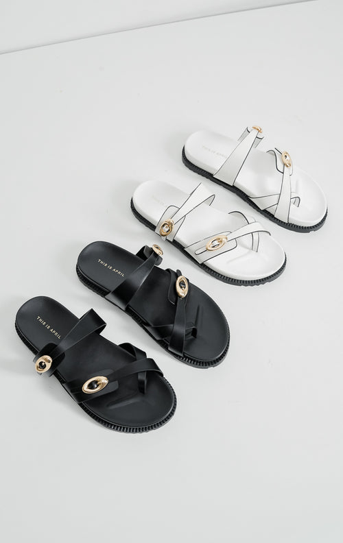 Louisa Sandals Black