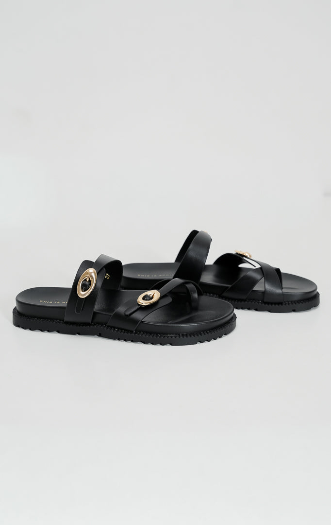 Louisa Sandals Black