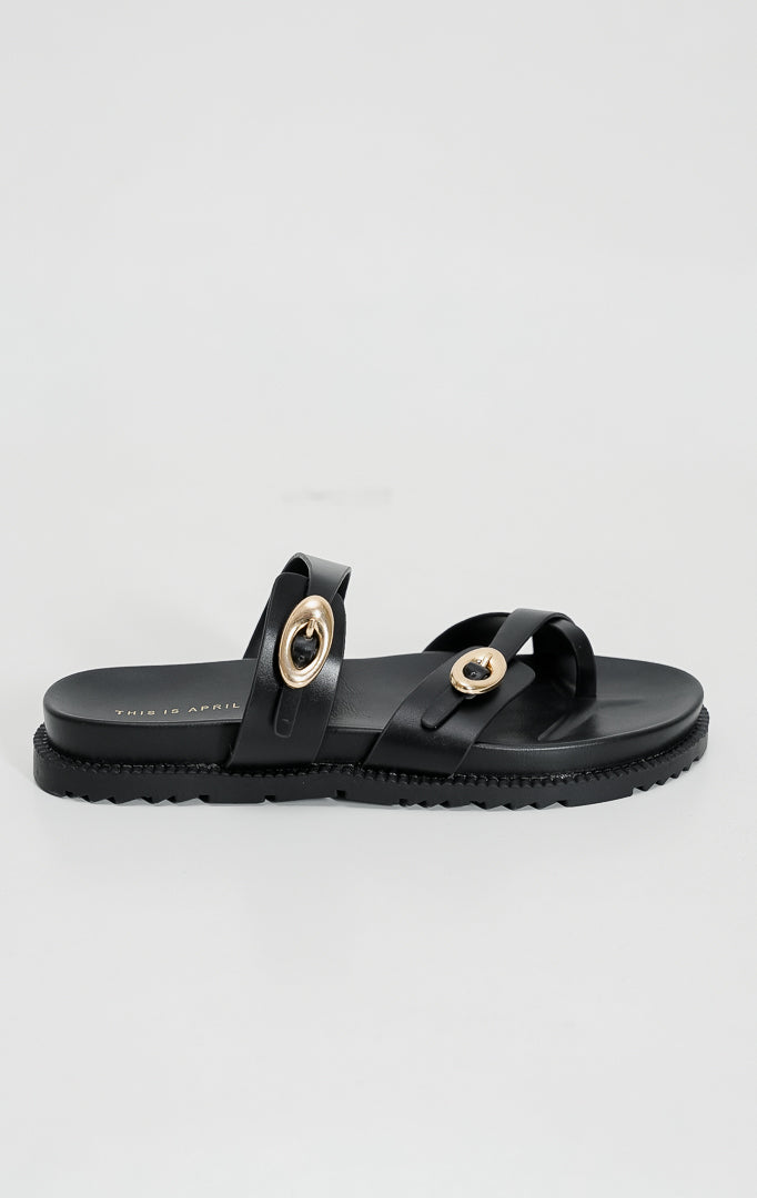 Louisa Sandals Black