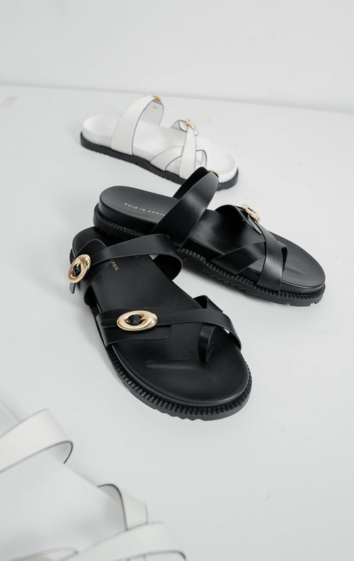 Louisa Sandals Black