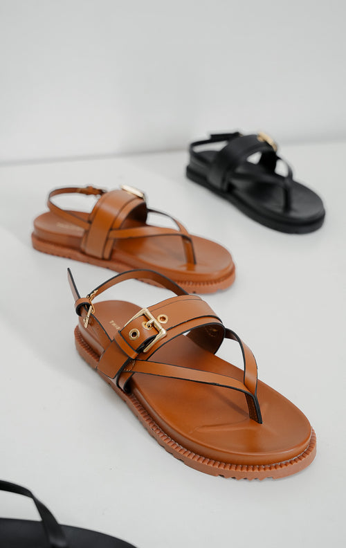 Mabel Sandals Camel