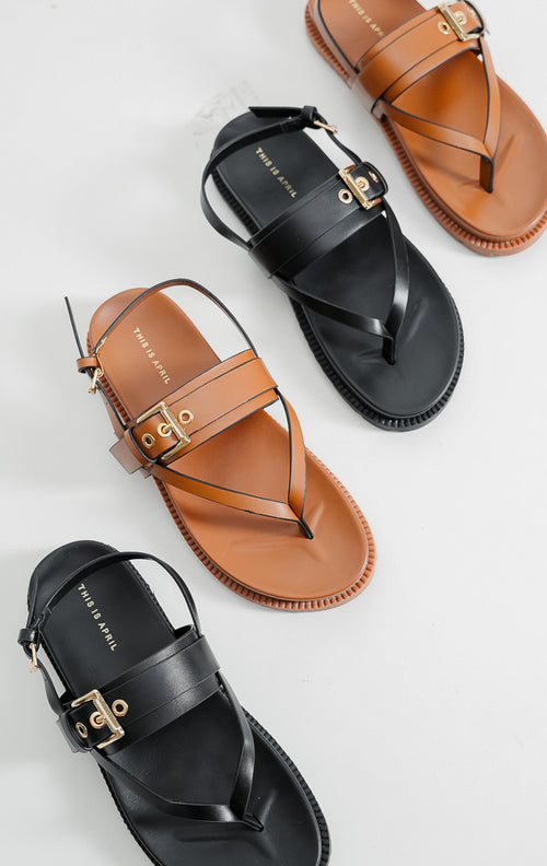 Mabel Sandals Camel