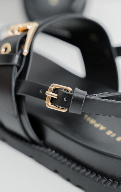 Mabel Sandals Black