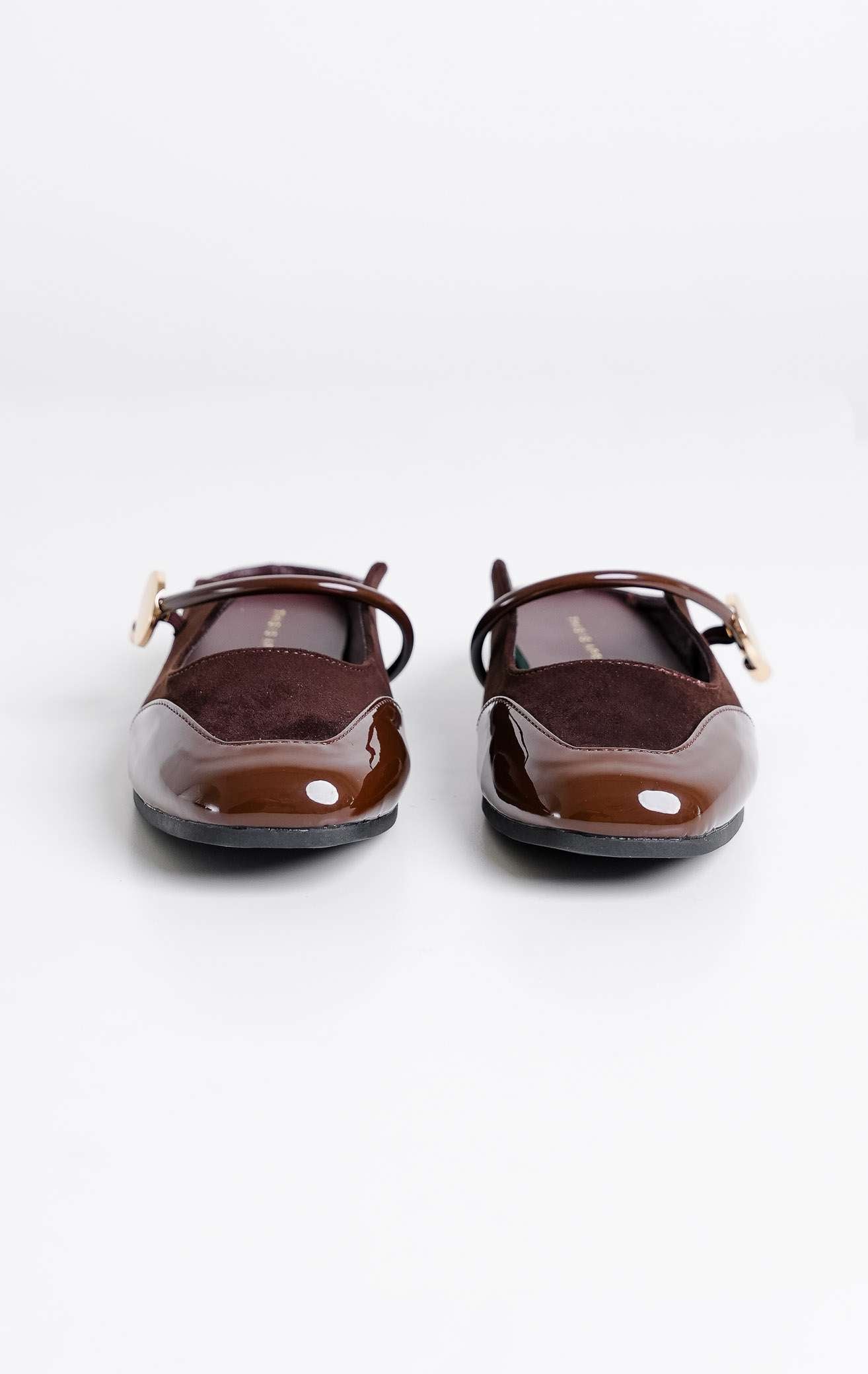 Maisie Flats Dark Brown