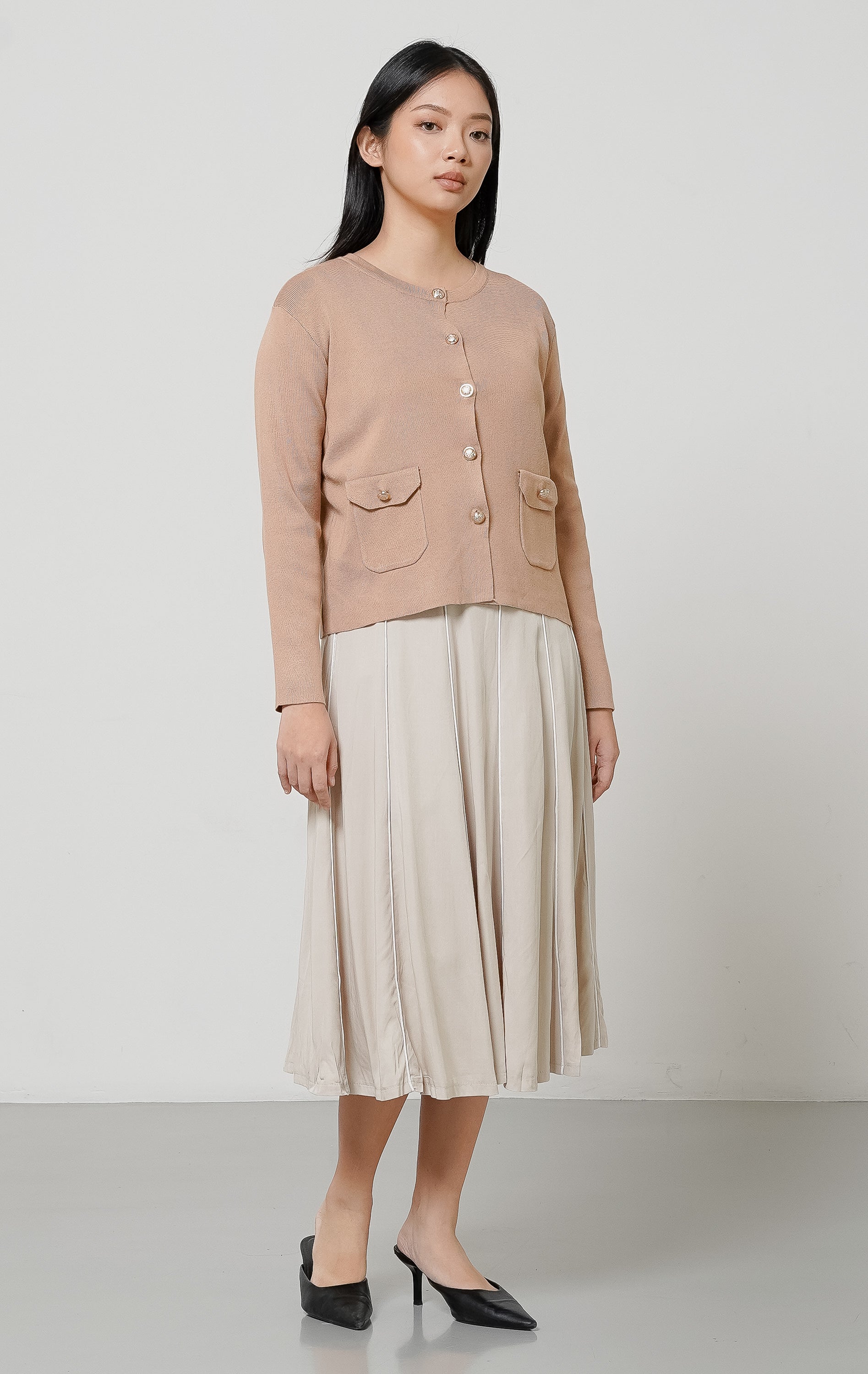 Mindy Cardigan Brown